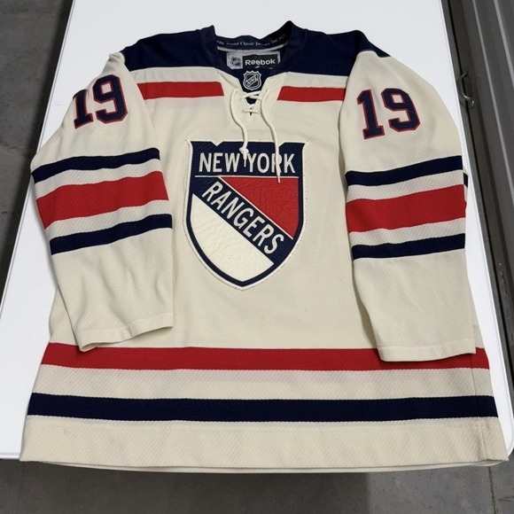 Reebok Other - New York Rangers Reebok NHL Jersey Cream Red Mens Size L richards #19